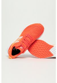 New Balance Buty kolor różowy na płaskiej podeszwie. Nosek buta: okrągły. Zapięcie: sznurówki. Kolor: różowy. Materiał: guma. Obcas: na płaskiej podeszwie, na obcasie. Wysokość obcasa: niski. Sport: fitness #3