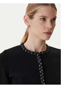 Guess Kardigan W6RR42 Z4422 Czarny Regular Fit. Kolor: czarny. Materiał: wiskoza #4