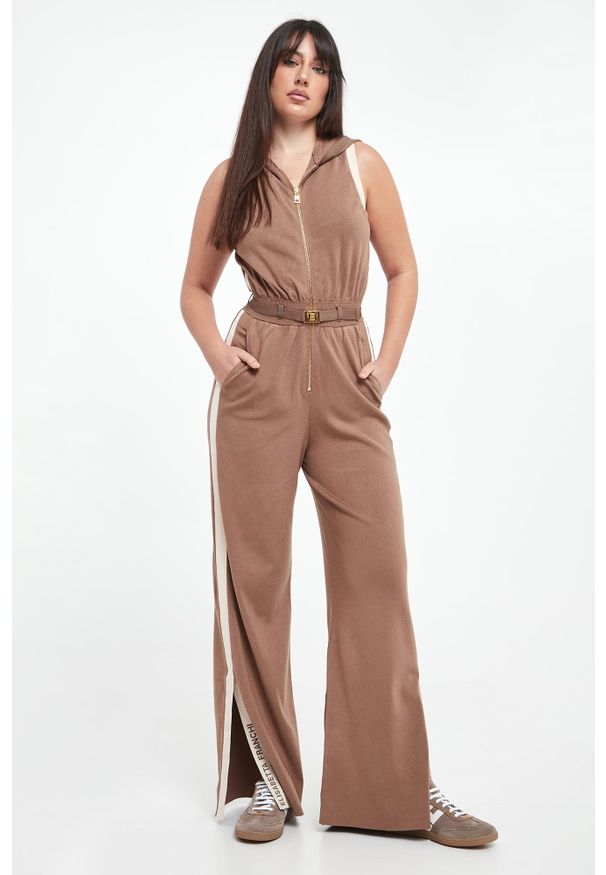 Elisabetta Franchi - Kombinezon damski z kapturem ELISABETTA FRANCHI