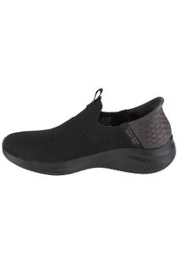 skechers - Buty sportowe Sneakersy damskie, Skechers Ultra Flex 3.0 Smooth Step Slip-ins. Kolor: czarny. Model: Skechers Sport. Sport: turystyka piesza
