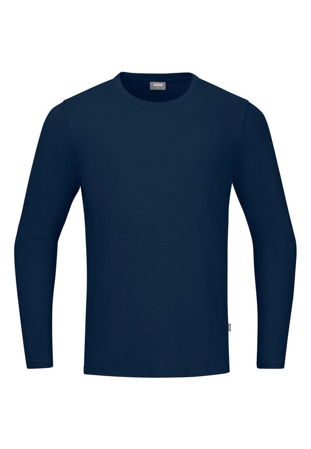 Koszulka z długim rękawem Jako Organic. Kolor: niebieski. Materiał: bawełna. Długość rękawa: długi rękaw. Długość: długie