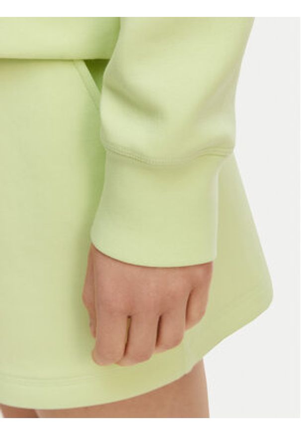 Lacoste Bluza SF0046 Zielony jasny Oversize. Kolor: zielony. Materiał: bawełna