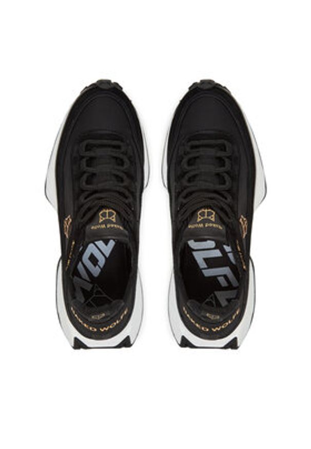 Naked Wolfe Sneakersy Petal Czarny. Kolor: czarny. Materiał: skóra