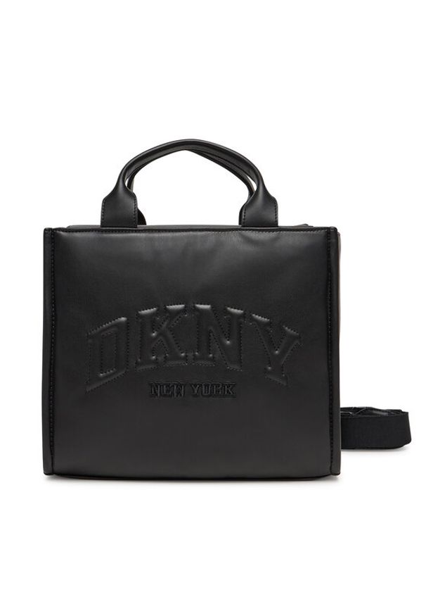 DKNY Torebka Hadlee R44AZR57 Czarny. Kolor: czarny. Materiał: skórzane