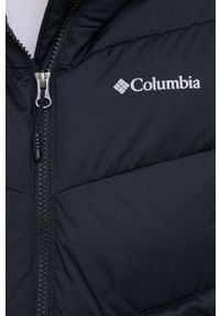 columbia - Columbia kurtka Abbott Peak damska kolor czarny gore-tex 1909971-843. Kolor: czarny. Materiał: materiał, puch, syntetyk, skóra, tkanina. Długość: długie. Wzór: ze splotem. Sezon: zima #3