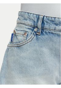 Hugo - HUGO Szorty jeansowe Galimon 50557083 Niebieski jasny Regular Fit. Kolor: niebieski. Materiał: bawełna #3