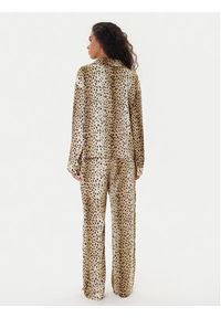 Juicy Couture Piżama JCLPJ225504 Beżowy Relaxed Fit. Kolor: beżowy. Materiał: syntetyk #3