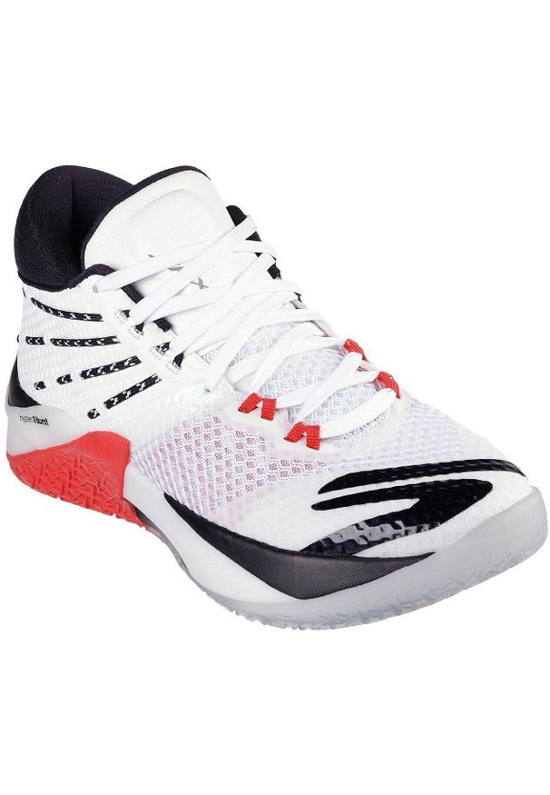 skechers - Adidasy Skechers Skx Elevate, Mężczyźni. Kolor: biały. Materiał: materiał