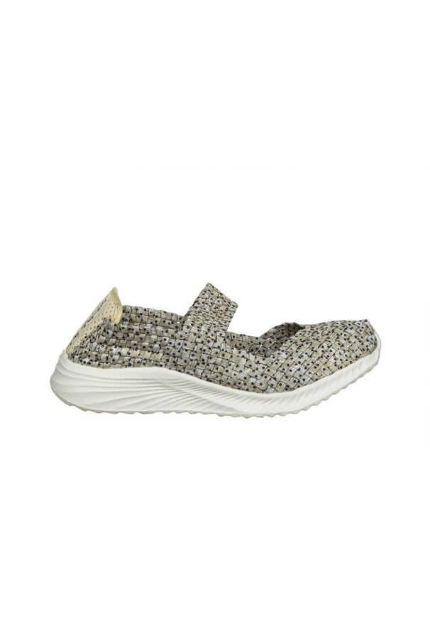 Rock Spring - Półbuty Rock Deborah Strawberryberg 032955, Wielokolorowy, Materiał - 39. Zapięcie: pasek. Kolor: wielokolorowy. Materiał: tkanina. Szerokość cholewki: normalna. Wzór: kropki. Sezon: lato. Styl: rockowy