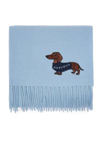 Weekend Max Mara Szalik Fascia 2615541034 Błękitny. Kolor: niebieski. Materiał: wełna #3