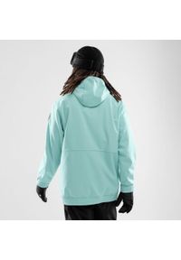 SIROKO - Mężczyzna Sporty zimowe Męska kurtka snowboardowa W1 Iceberg Siroko Turkusowy. Kolor: niebieski. Materiał: softshell, materiał. Sezon: zima. Sport: snowboard