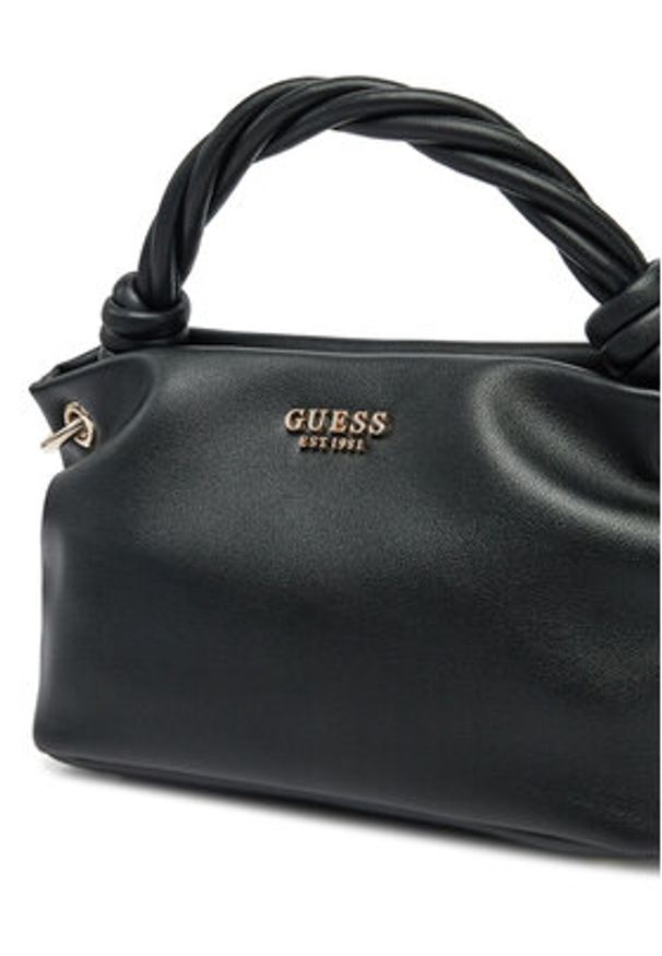 Guess Torebka HWNG84 76110 Czarny. Kolor: czarny. Materiał: skórzane