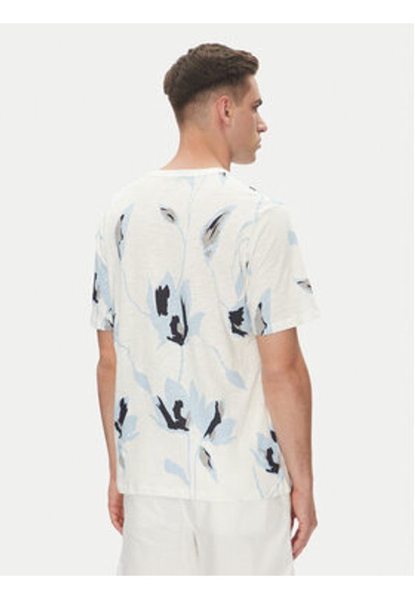 Jack & Jones - Jack&Jones T-Shirt Palermo 12279351 Biały Regular Fit. Kolor: biały. Materiał: bawełna