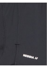 NEBBIA Szorty sportowe 44201 Czarny Loose Fit. Kolor: czarny. Materiał: syntetyk