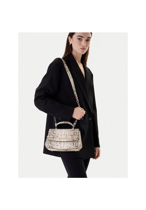 Torebka Guess. Kolor: beżowy