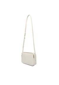 Calvin Klein Torebka Emblem Aop Elongated Camera Bag LV04F3268G Écru. Materiał: skórzane #5