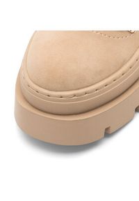 DeeZee Trzewiki QUEENIE SWS6151-03 Beżowy. Kolor: beżowy. Materiał: materiał #6