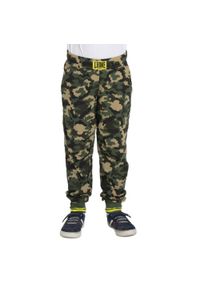 LEONE 1947 APPAREL - Dziecięce joggery Bold Camo. Kolor: wielokolorowy, zielony, brązowy. Sport: joga i pilates
