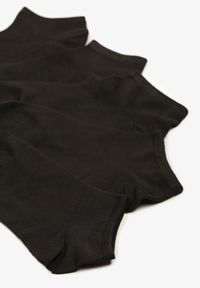 Renee - Czarne Skarpety Typu Stopki z Bawełny 5-Pack Arririda. Kolor: czarny. Materiał: bawełna