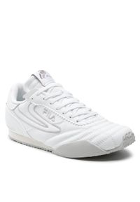 Sneakersy Fila Selecta Ultra Wmn FF0065.13070 White/Silver. Kolor: biały. Materiał: skóra