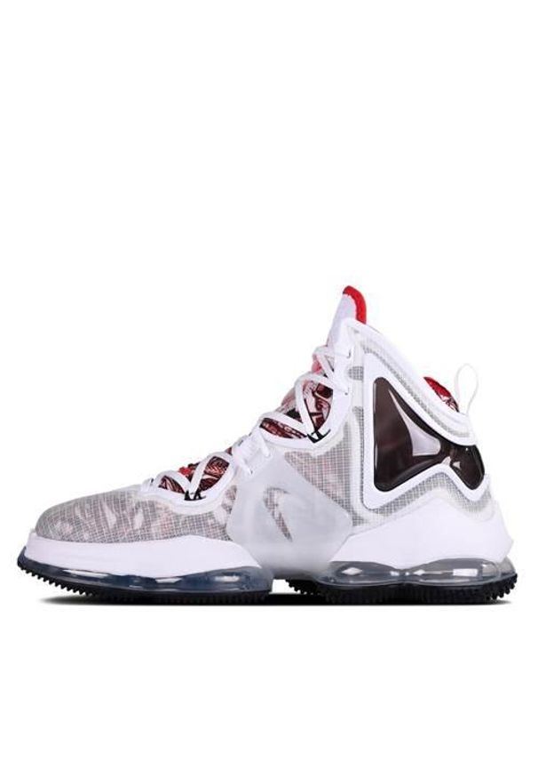 Buty koszykarskie męskie Nike Lebron 19 Sketch. Kolor: biały, wielokolorowy. Materiał: materiał, syntetyk. Szerokość cholewki: normalna