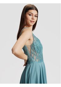 Hey Kyla Sukienka koktajlowa 5AC106HK Niebieski Slim Fit. Kolor: niebieski. Materiał: syntetyk. Styl: wizytowy #5