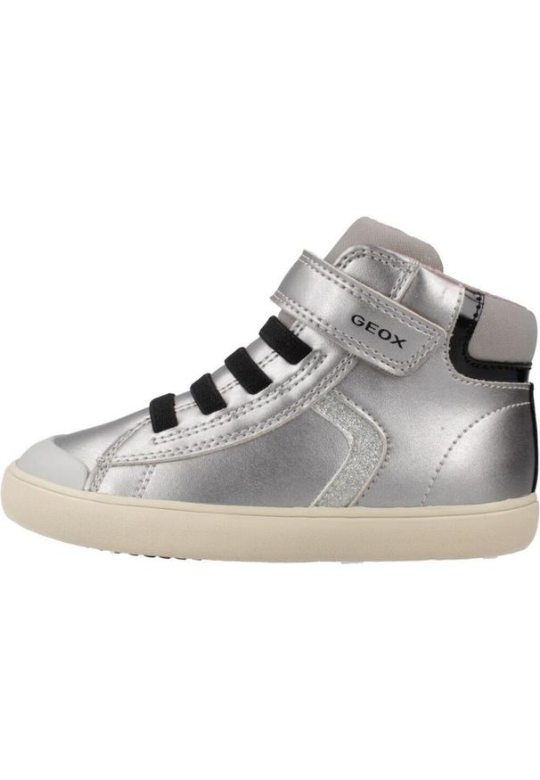 Geox - Buty GEOX B GISLI GIRL Szary. Kolor: szary. Materiał: syntetyk, tkanina. Sport: turystyka piesza