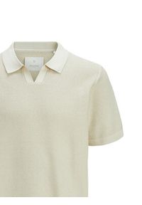 Jack & Jones - Jack&Jones Polo Ceaston 12273012 Beżowy Regular Fit. Typ kołnierza: polo. Kolor: beżowy. Materiał: bawełna #8