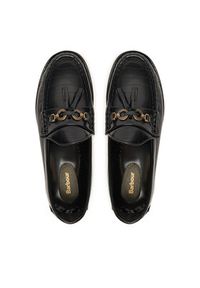 Barbour Loafersy Jen LFO0784BK91 Czarny. Kolor: czarny. Materiał: skóra #4