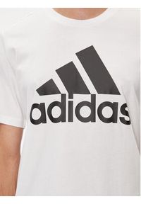 Adidas - adidas T-Shirt Essentials Single Jersey Big Logo T-Shirt IC9349 Biały Regular Fit. Kolor: biały. Materiał: bawełna