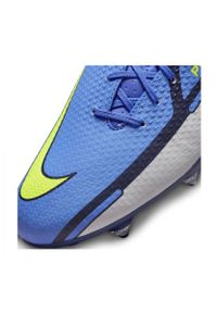 Buty piłkarskie Nike Phantom GT2 Academy SG-Pro Ac M DC0799-570 wielokolorowe niebieskie. Kolor: wielokolorowy. Materiał: materiał, syntetyk. Szerokość cholewki: normalna. Sezon: zima. Sport: piłka nożna