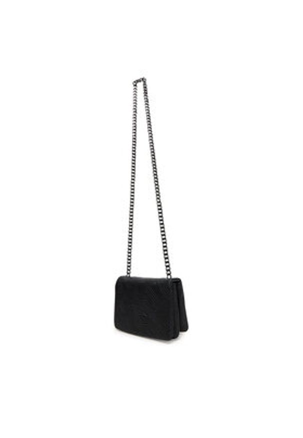 DKNY Torebka R44EZI06 Czarny. Kolor: czarny. Materiał: skórzane