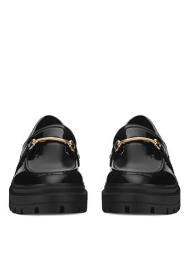 DeeZee Loafersy 58682-9 Czarny. Kolor: czarny. Materiał: syntetyk, materiał