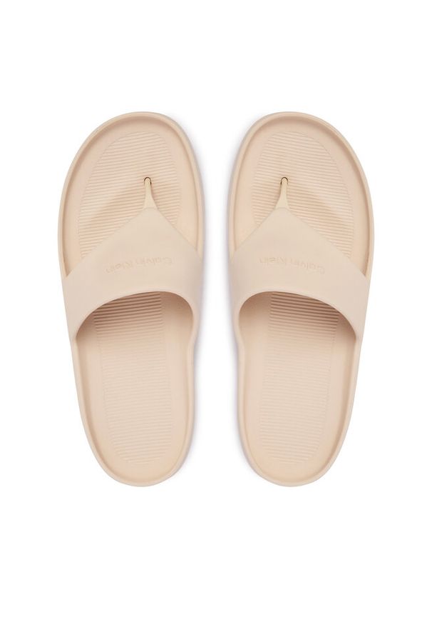 Japonki Calvin Klein. Kolor: różowy