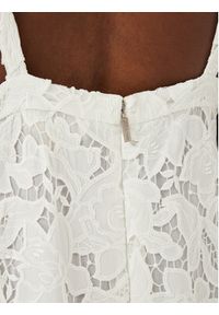 MICHAEL Michael Kors Sukienka letnia MS683HIKR1 Biały Slim Fit. Kolor: biały. Materiał: syntetyk. Sezon: lato #3