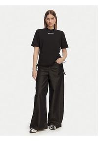 Karl Lagerfeld Jeans T-Shirt B2W17074 Czarny Regular Fit. Kolor: czarny. Materiał: bawełna #3