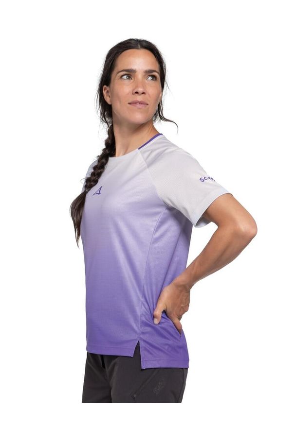 SCHÖFFEL - Koszulka rowerowa damska Schöffel Koitere. Kolor: fioletowy. Sport: kolarstwo