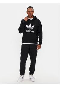 Adidas - adidas Bluza adicolor Classics Trefoil IM4489 Czarny Regular Fit. Kolor: czarny. Materiał: bawełna #4