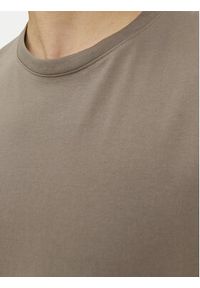 Jack & Jones T-Shirt Organic Basic 12156101 Beżowy Regular Fit. Kolor: beżowy. Materiał: bawełna #2