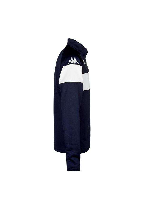 Bluza dziecięca Kappa Dovare. Okazja: na co dzień. Kolor: wielokolorowy, niebieski, biały. Materiał: dresówka. Styl: casual, sportowy