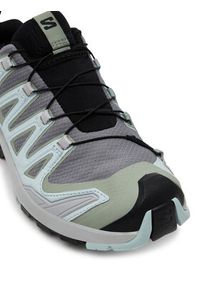 salomon - Salomon Buty do biegania Xa Pro 3D V9 Gore-Tex L47823100 Szary. Kolor: szary. Materiał: materiał. Technologia: Gore-Tex #5