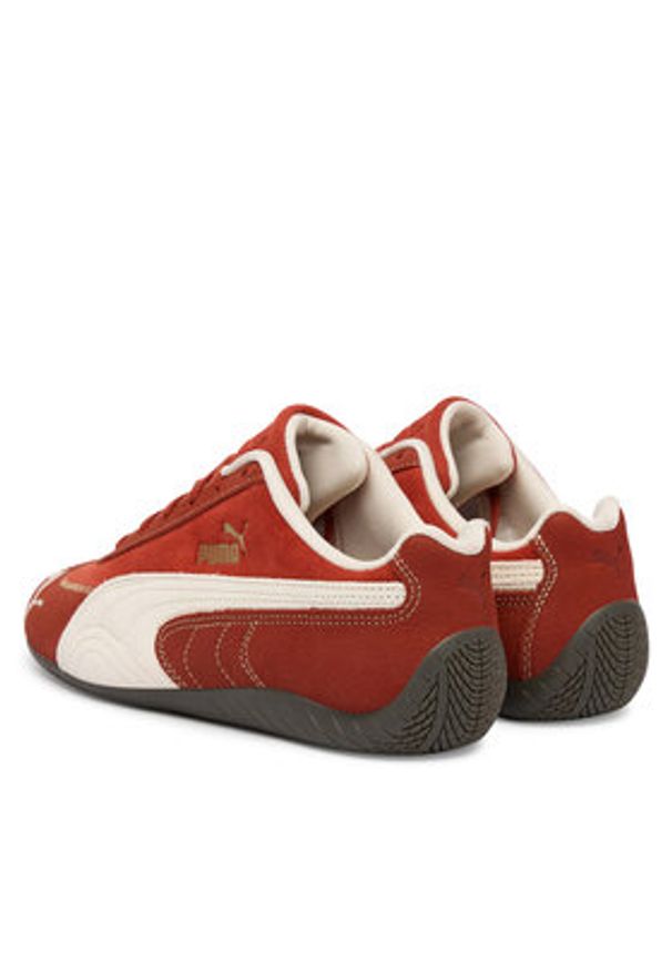 Puma Sneakersy Wine Club W 402562 07 Brązowy. Kolor: brązowy. Materiał: zamsz, skóra