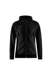 Bluza sportowa damska Craft Core Soul Full Zip. Typ kołnierza: kaptur. Kolor: czarny