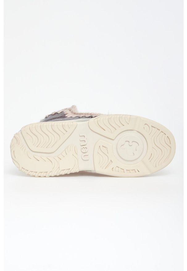 Mou - Śniegowce damskie skórzane Eskimo Trainer MOU. Materiał: skóra