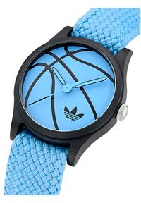 Adidas - adidas Zegarek Game One AOSY25028 Czarny. Kolor: czarny