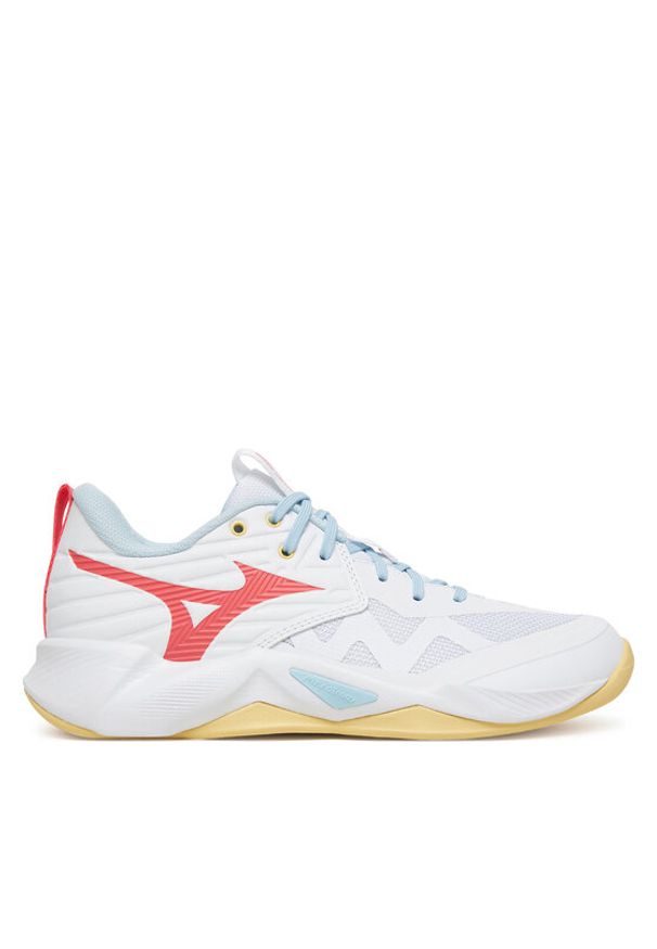 Mizuno Buty halowe Wave Momentum Pro V1GC2540 Pomarańczowy. Kolor: pomarańczowy. Materiał: skóra. Model: Mizuno Wave