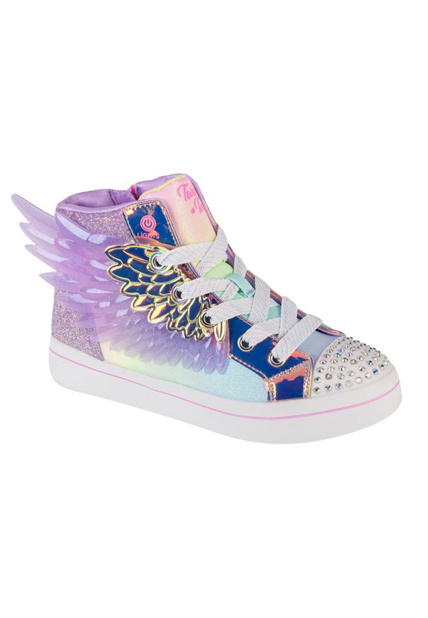 skechers - Buty sportowe do chodzenia dziewczęce, Skechers Twi-Lites 2.0-Unicorn Wings. Kolor: wielokolorowy. Sport: turystyka piesza