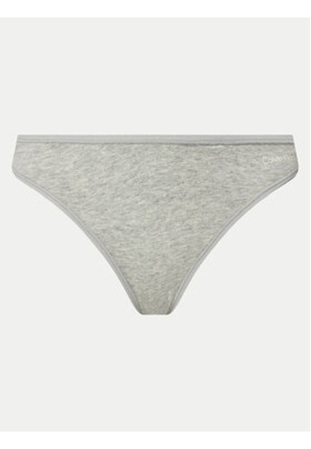 Calvin Klein Underwear Komplet 5 par stringów Thong 5Pk 000QD5250E Kolorowy. Materiał: bawełna. Wzór: kolorowy