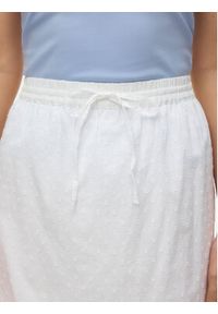 Vero Moda Spódnica midi Vmtrine 10343485 Biały Regular Fit. Kolor: biały. Materiał: bawełna #2