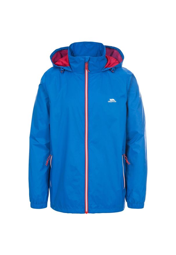 TRESPASS - Męska Kurtka Wodoodporna Briar. Kolor: niebieski. Sport: turystyka piesza